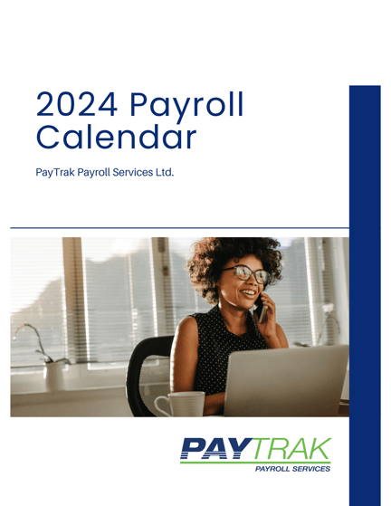 2024 Payroll Calendar Cover